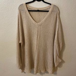 Free People Oversized Sweater - Size Large